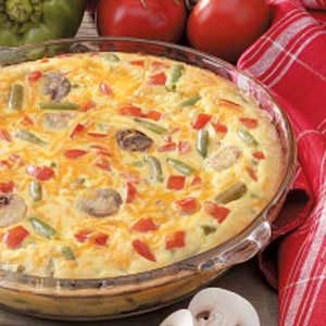 Green Bean Quiche