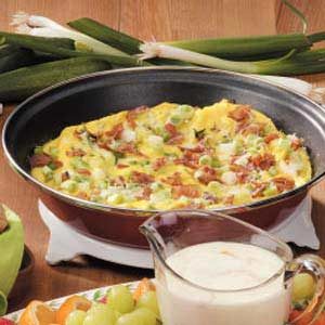 Garlic Zucchini Frittata