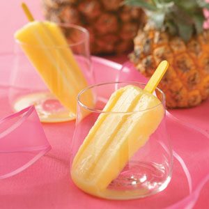 Coconut Pineapple Pops