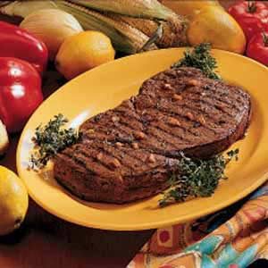 Marinated Sirloin Steak