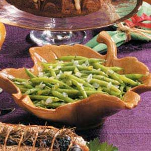 Green Beans with Basil