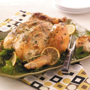 Garlic-Herb Roasted Chicken