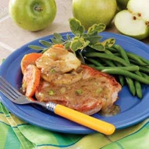 Butterflied Pork Chop Dinner