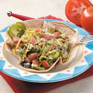 Meatless Taco Salad