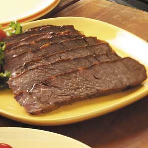 Marinated Barbecued Chuck Roast