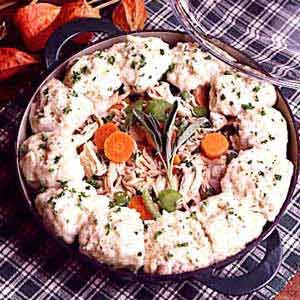 Dutch Oven Chicken and Dumplings