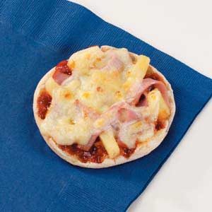 Pineapple Ham Pizzas