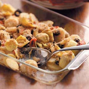 Antipasto Potato Bake