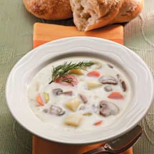 Mushroom Potato Soup