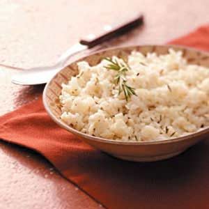 Light Rosemary Rice