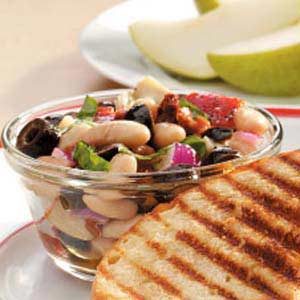 Colorful Tuscan Bean Salad