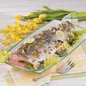 Baked Whole Salmon