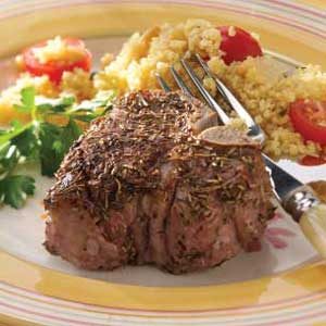 Rosemary Thyme Lamb Chops
