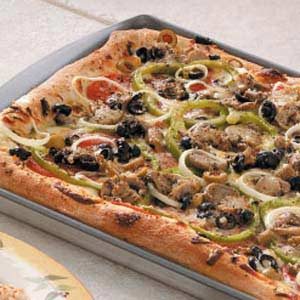 Olive Veggie Pizza