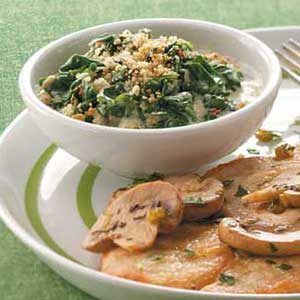 Creamy Parmesan Spinach