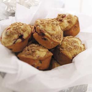 Cran-Orange Streusel Muffins