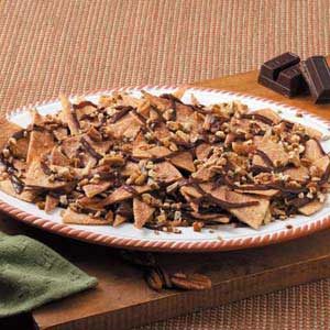 Cinnamon Chocolate Nachos