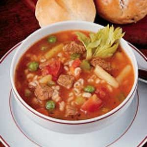 Roast Beef and Barley Soup
