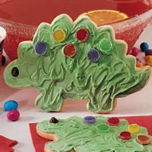 Giant Dinosaur Cookies