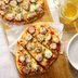 Grilled Sausage-Basil Pizzas