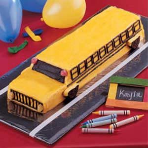 School Bus Cake