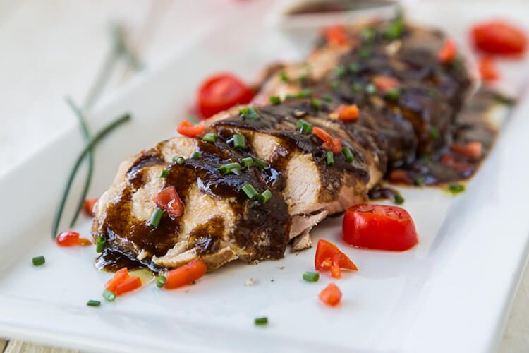 Balsamic glazed chicken
