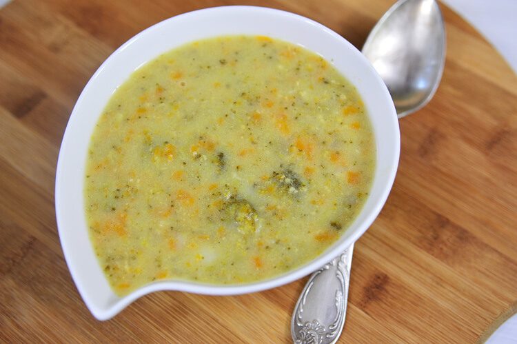 Broccoli cheddar soup