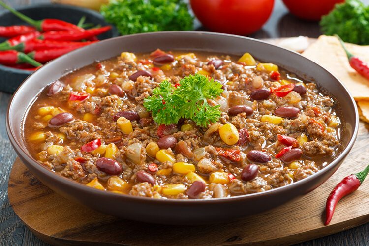 Fiesta chili supper