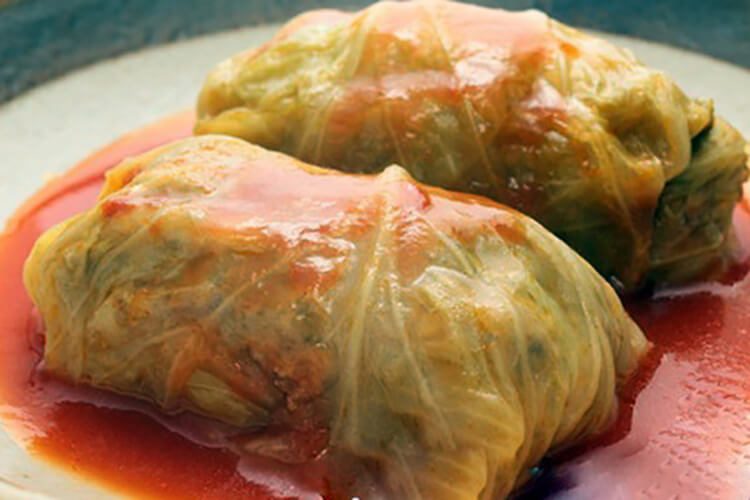 Stuffed cabbage rolls