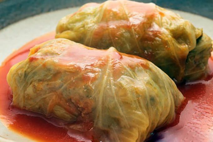 Stuffed cabbage rolls
