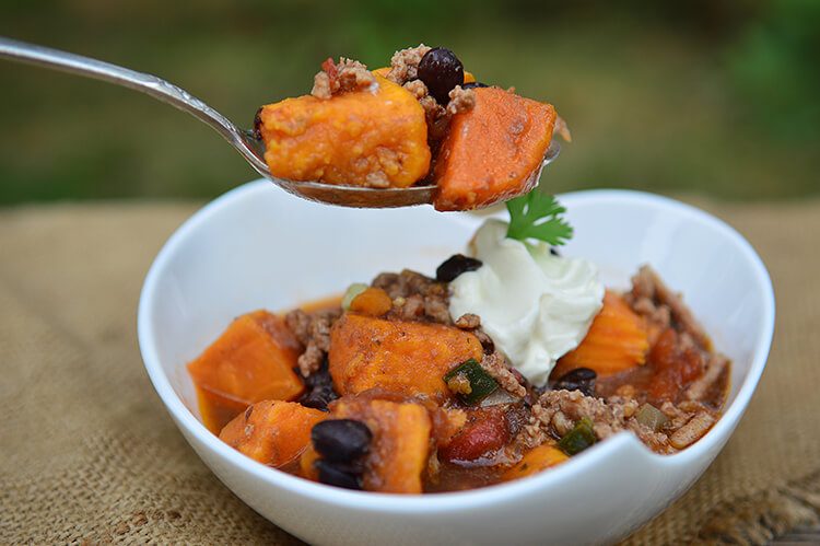 Sweet potato chili