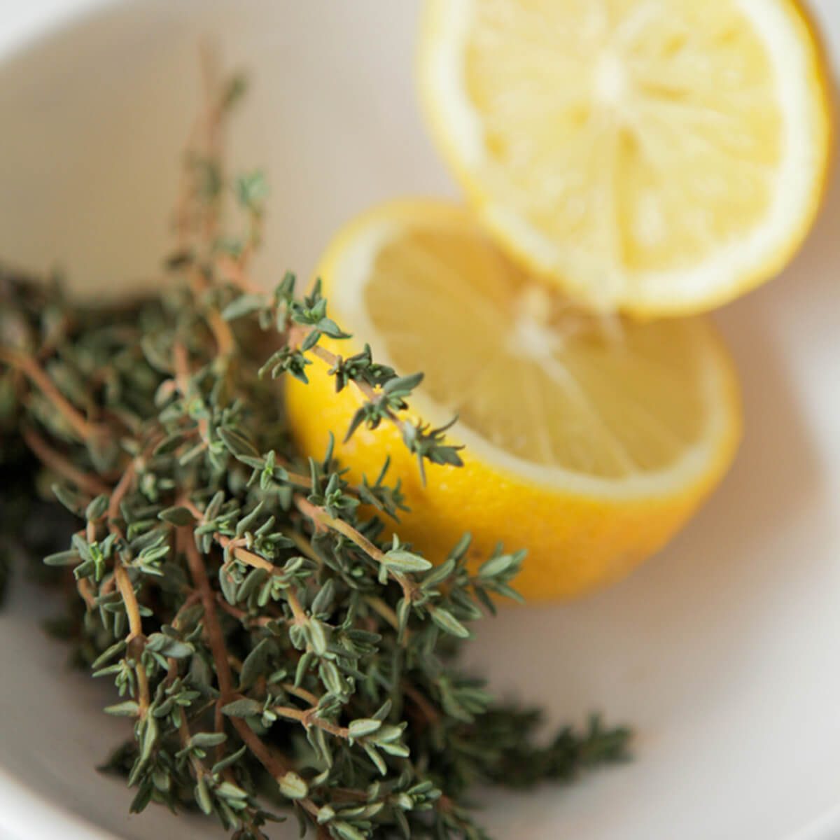 Lemon and thyme
