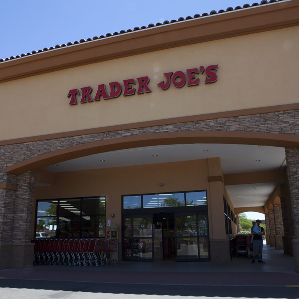 PHOENIX, ARIZONA, JUNE 11, 2017: TRADER JOES GROCERY STORE