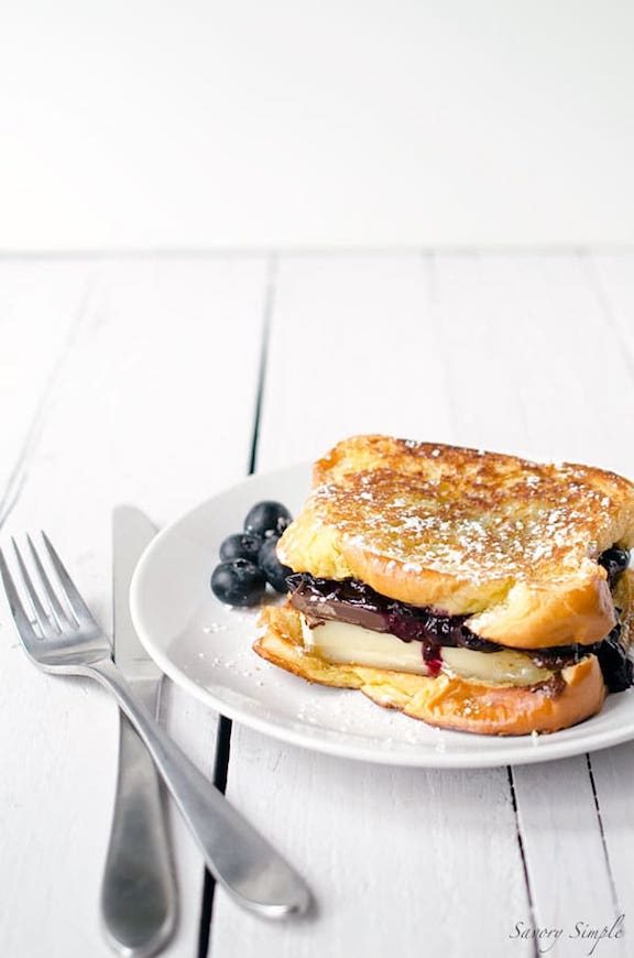 Brioche grilled cheese