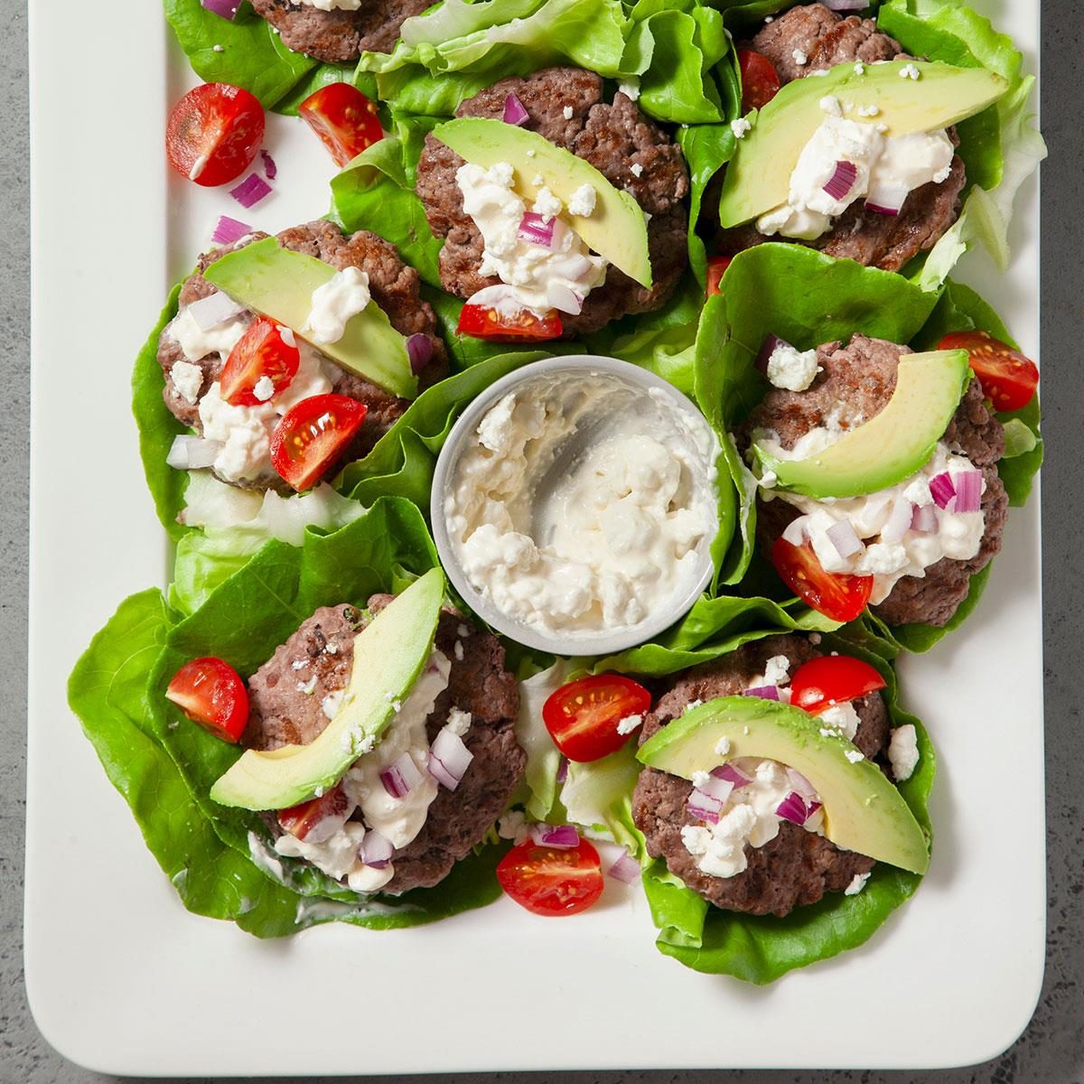 California Burger Wraps