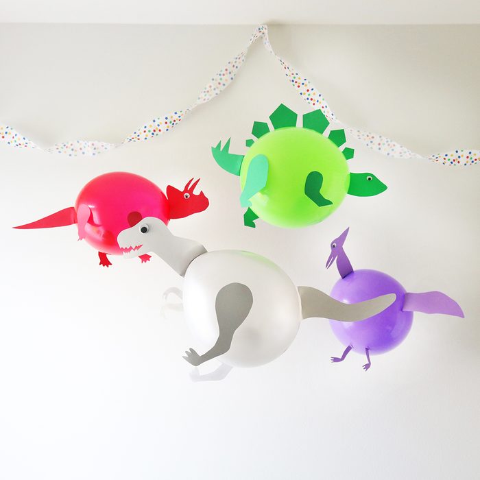 Dinosaur balloons