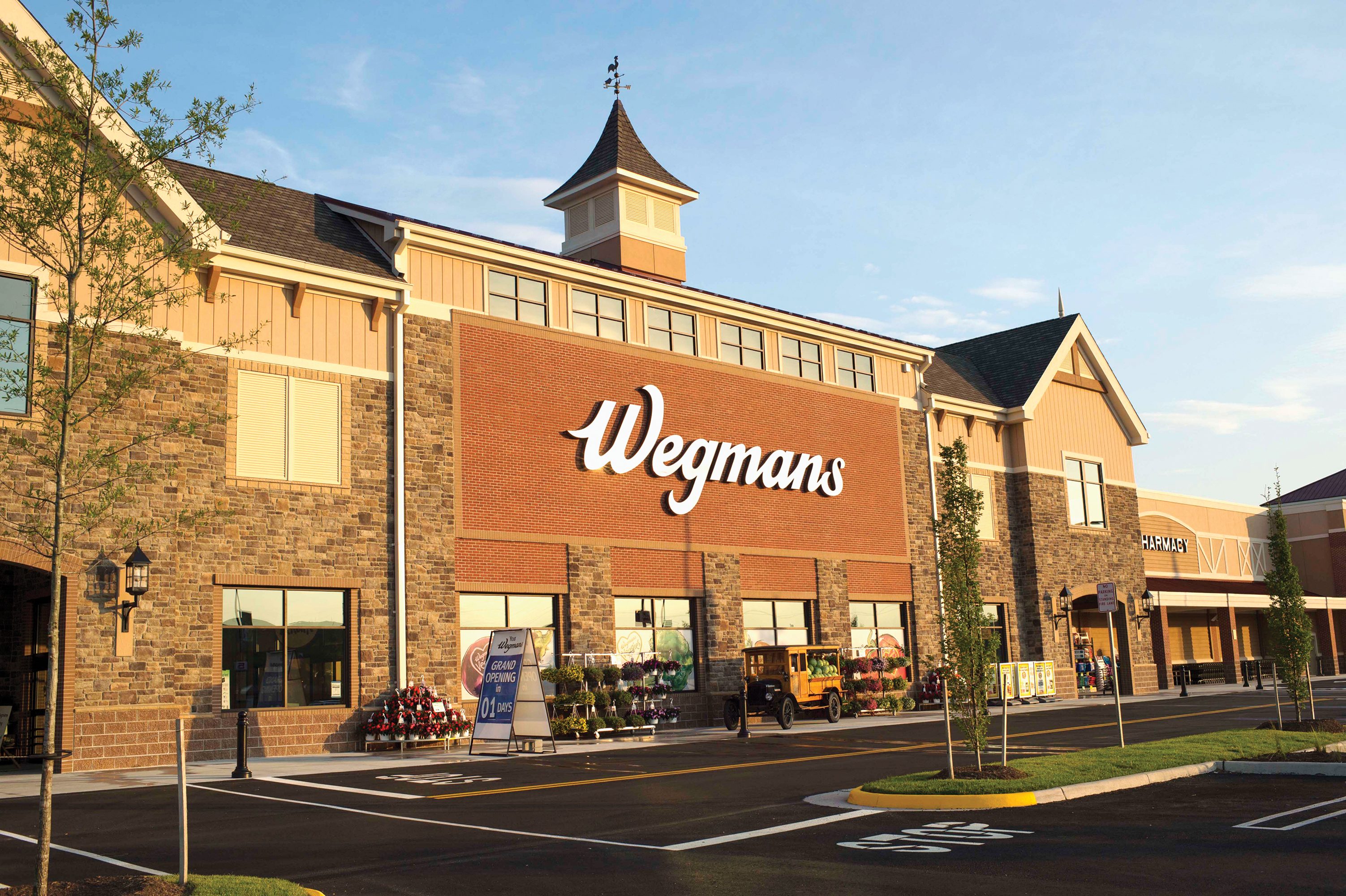 Wegmans supermarket store front