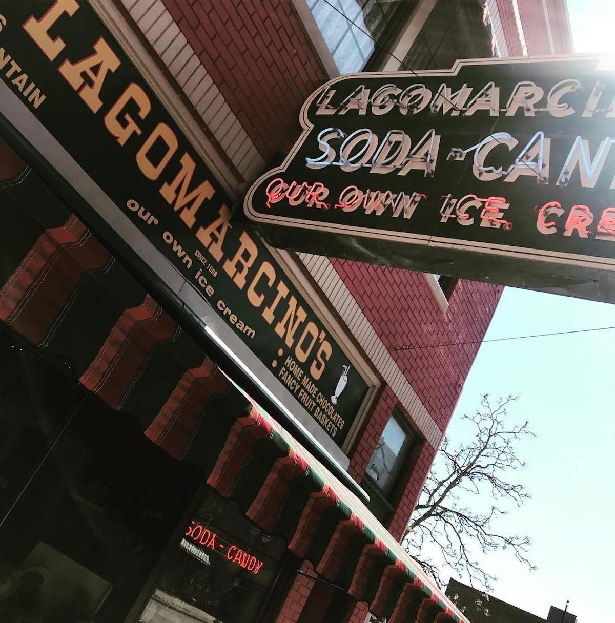 Outside of Lagomarcino