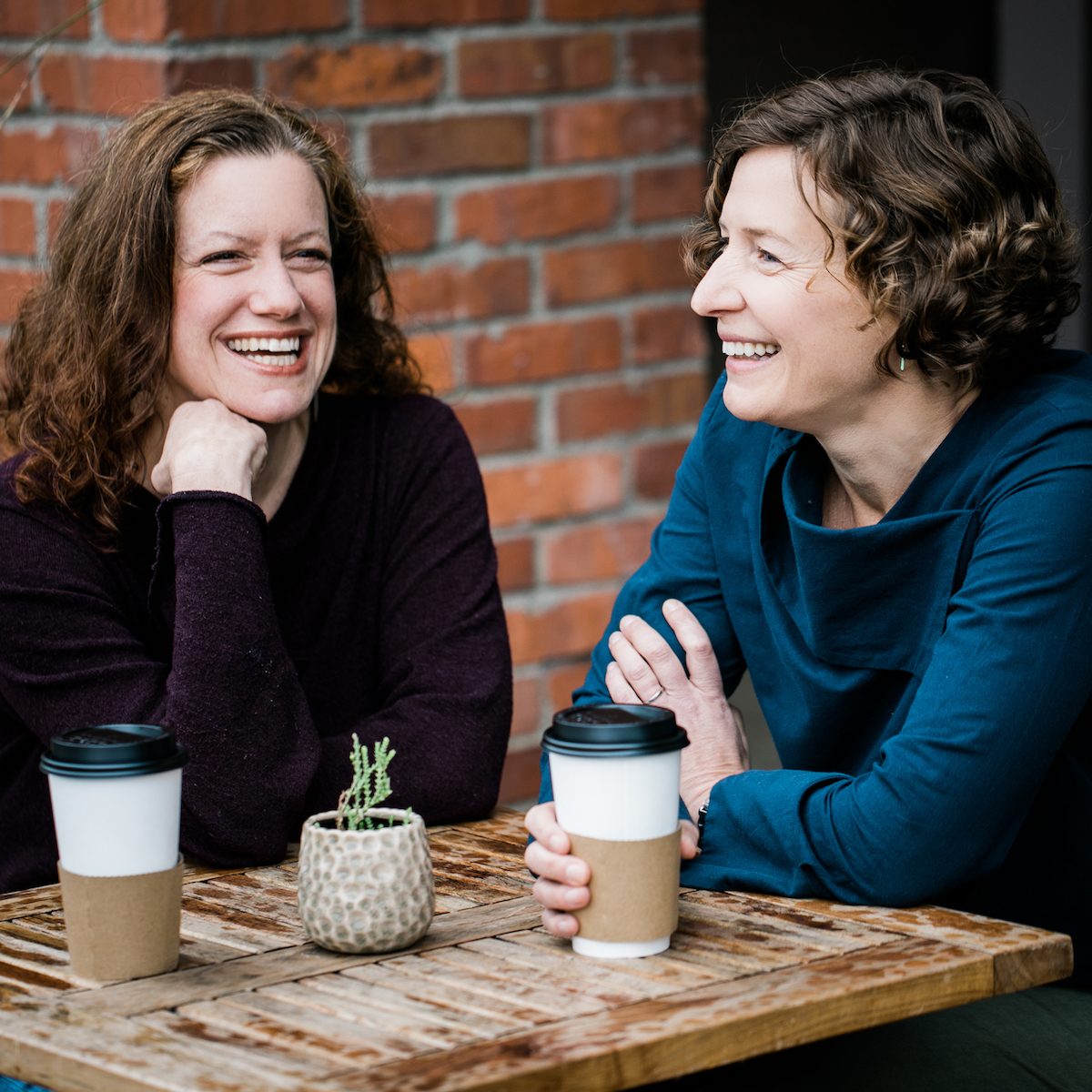 Cynthia Graber and Nicola Twilley, hosts of the Gastropod podcast.