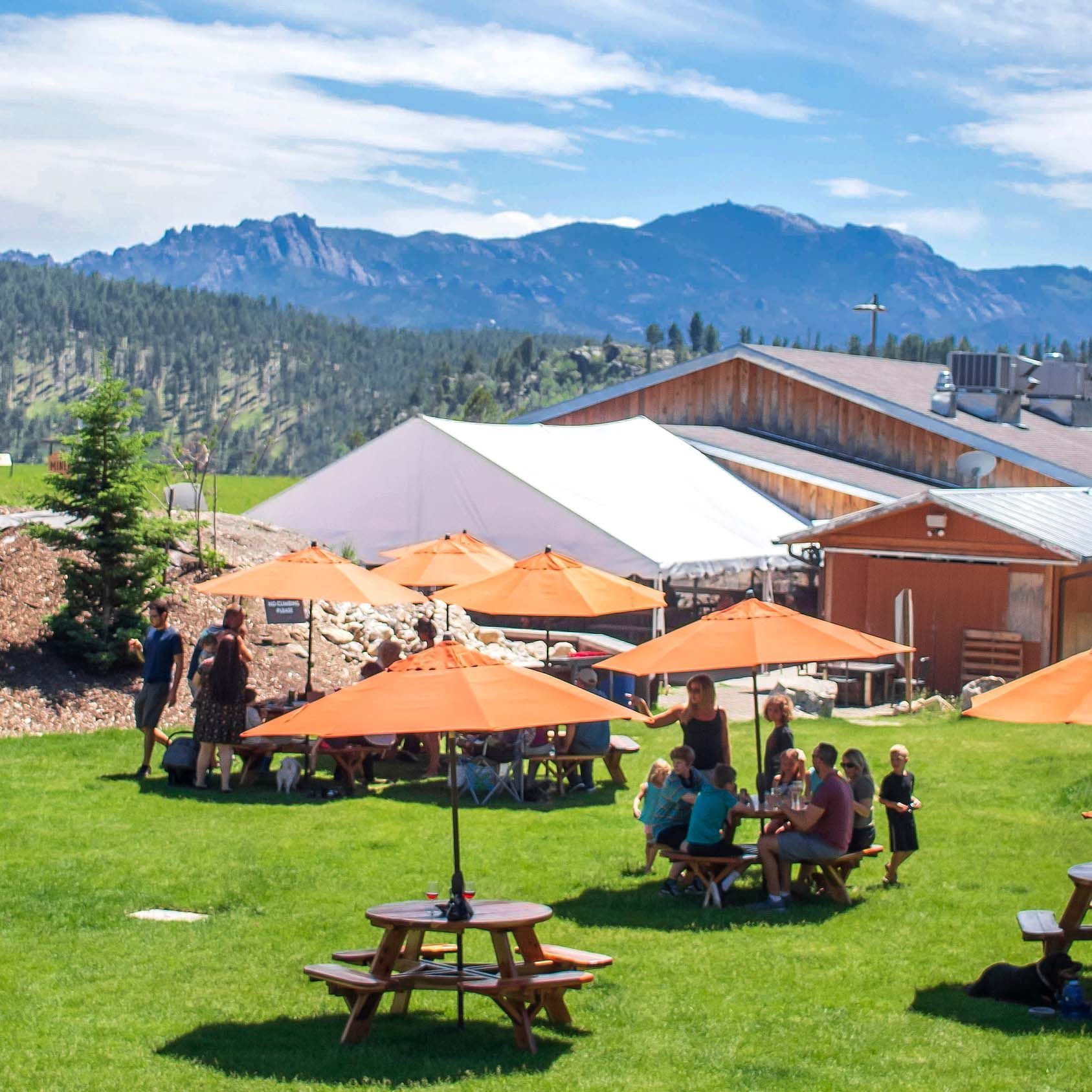 Miner Brewing Company Beer Garden