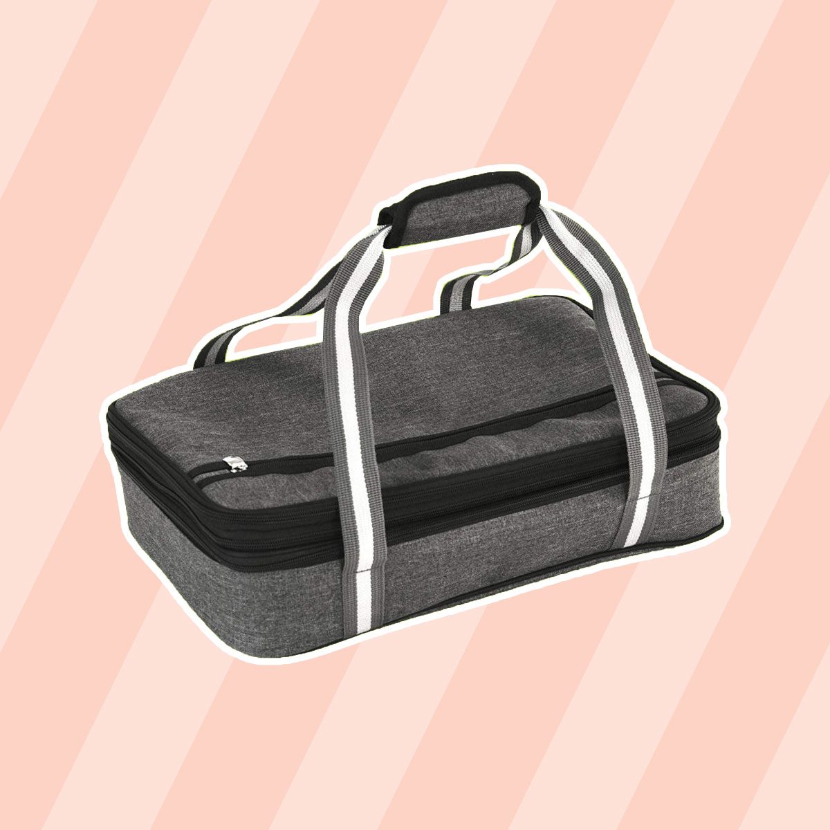 Insulated Expandable Double Casserole Carrier