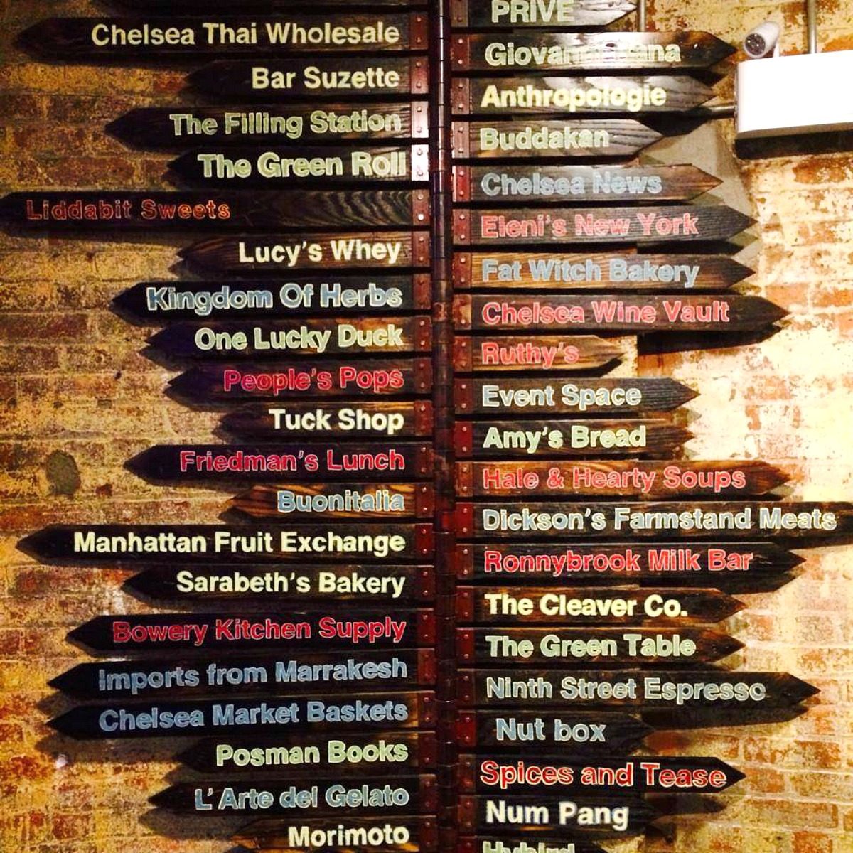 Chelsea Market sign
