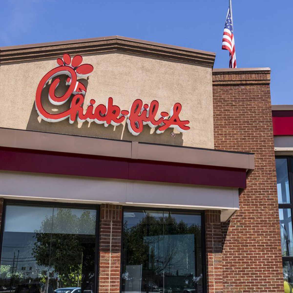 Chick-fil-a exterior