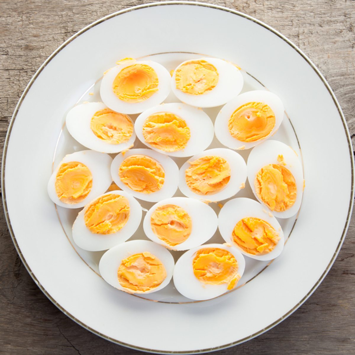 boiled eggs
