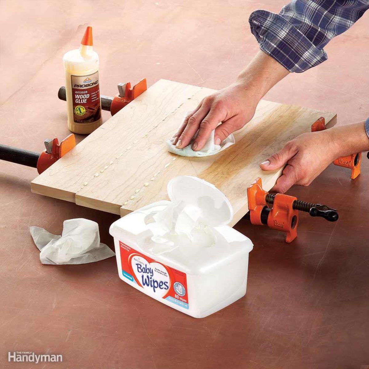 Baby Wipes in the Shop