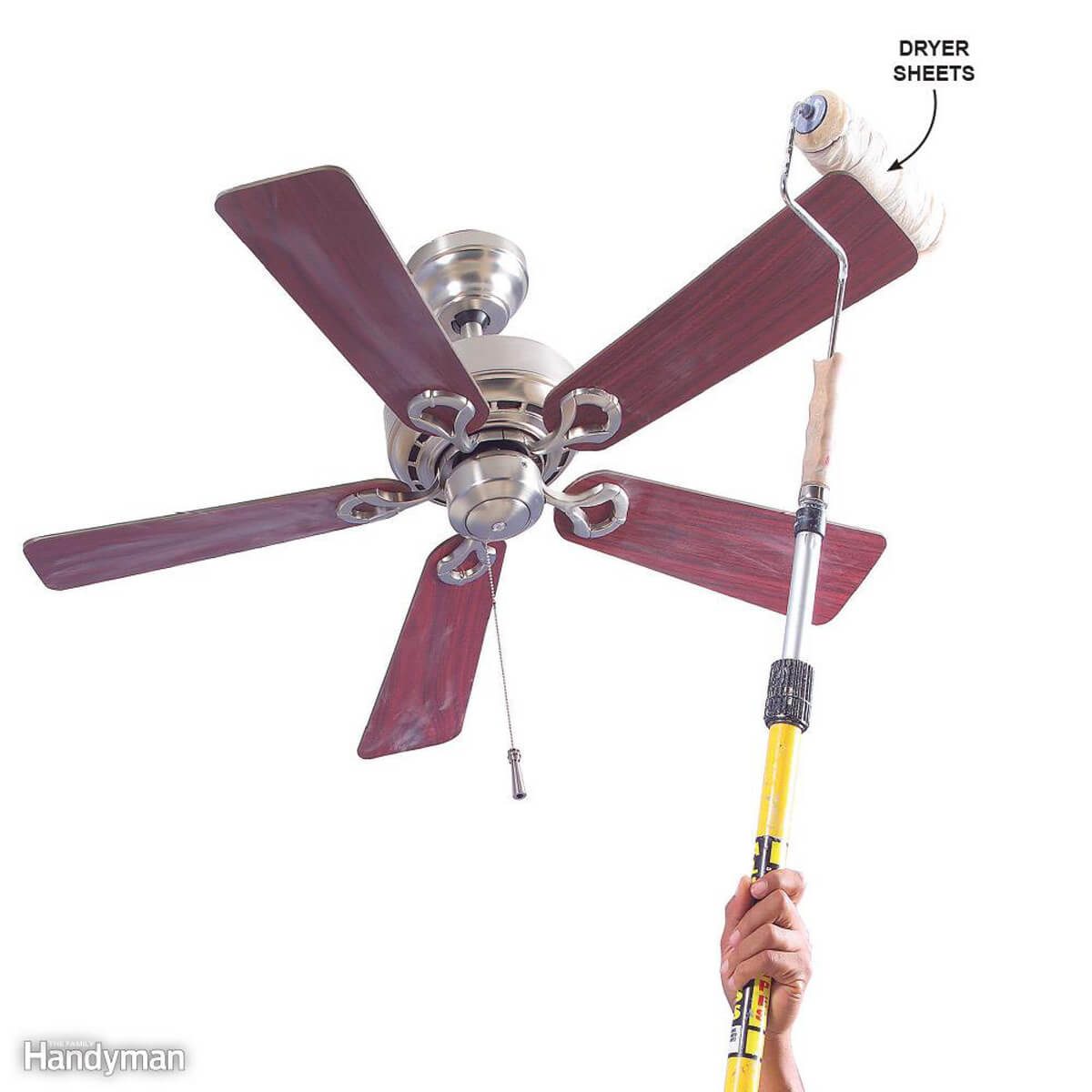 cleaning ceiling fan