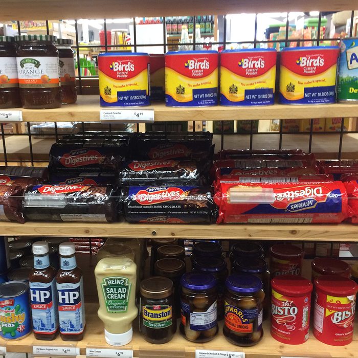 World Market British aisle