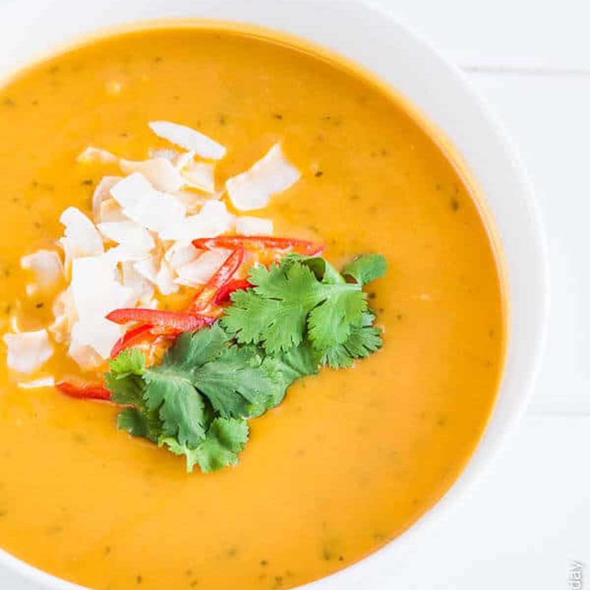 Thai pumpkin soup