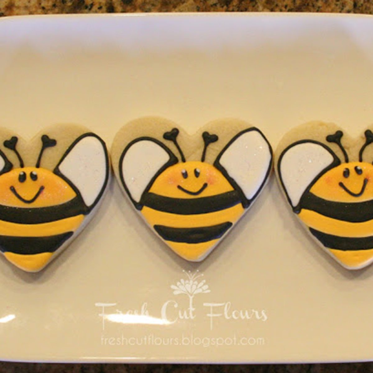 Bee cookies