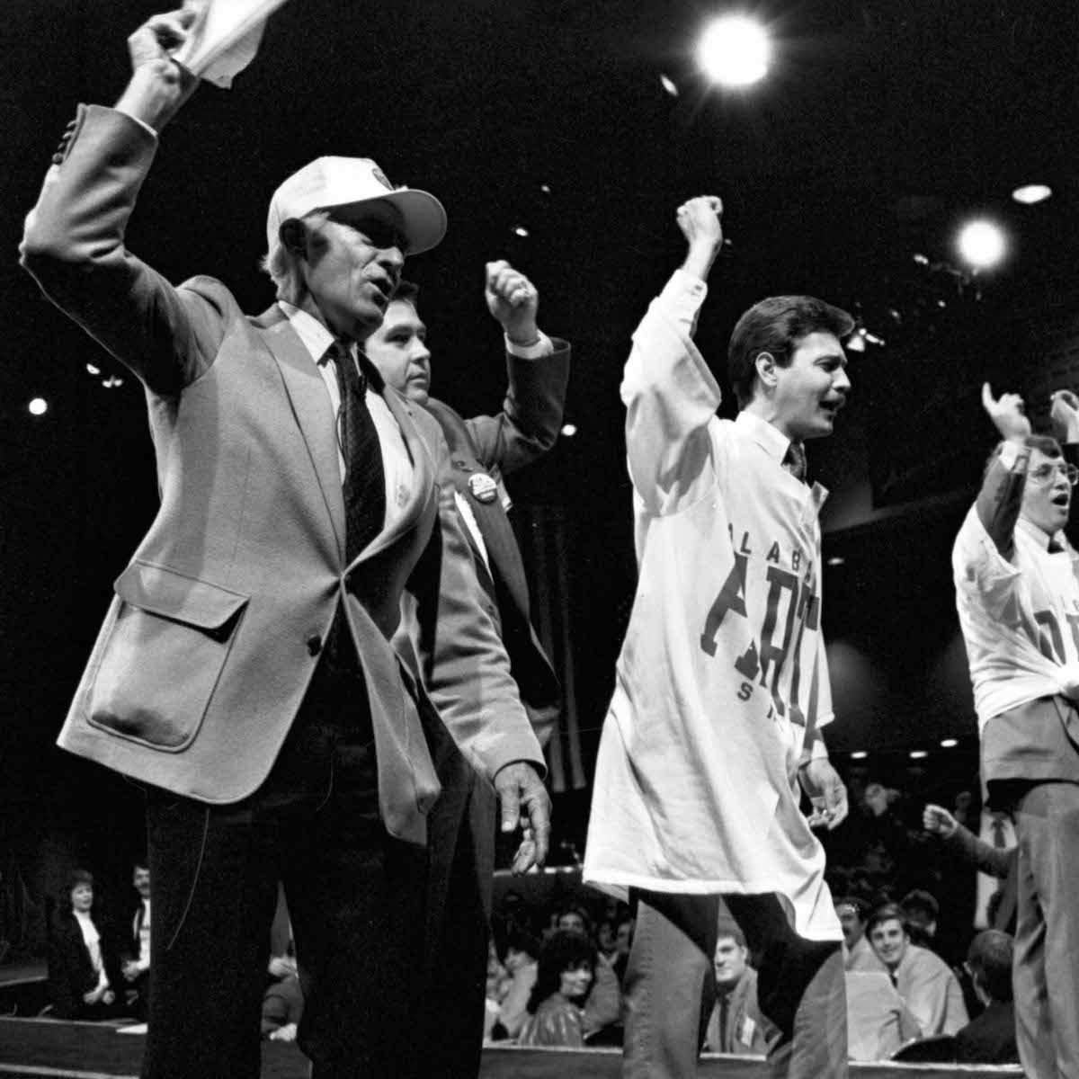 sam walton doing the walmart cheer